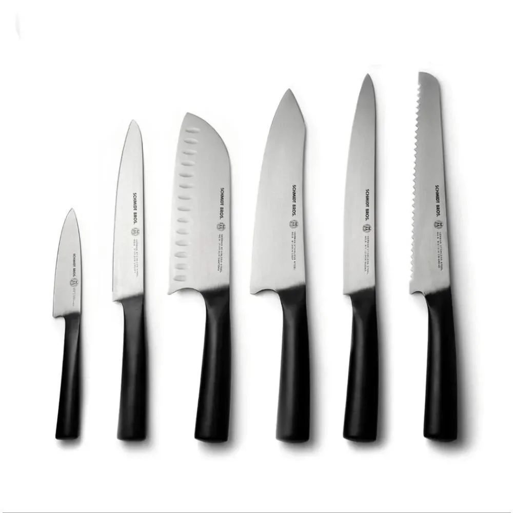 Schmidt Brothers Carbon 6, 7‎ Piece Knife Block Set